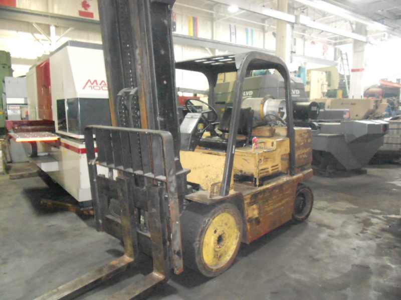 Eagle Pitcher T125D Hard Rubber Fork Truck